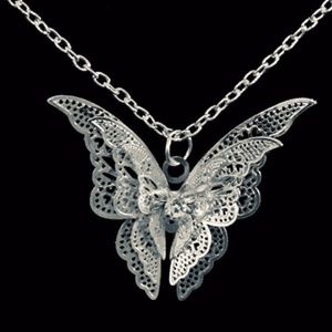 Butterfly Pendent Necklace 925 SS 3 for $20
